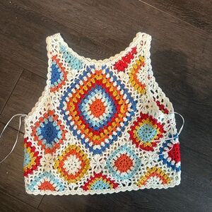 Knit crop